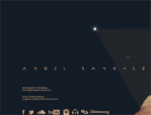 Tablet Screenshot of angelsanchezdj.com